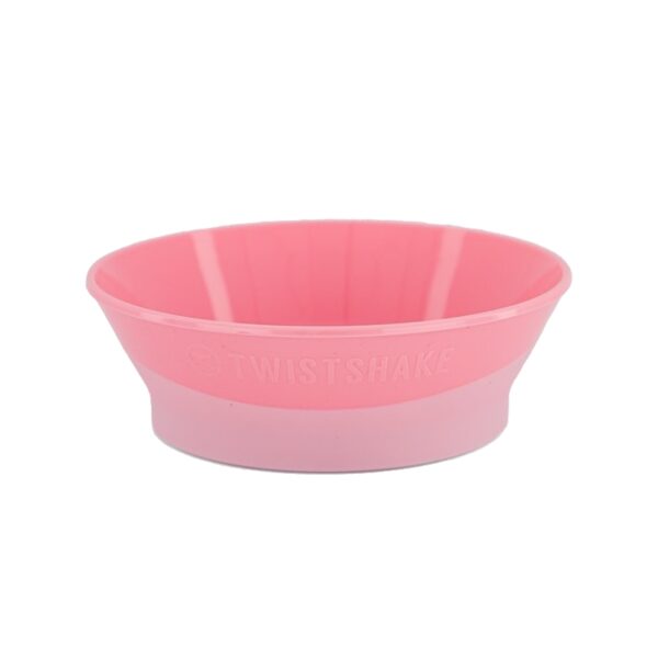 Twistshake zdjelica 6+m pastel roza 1
