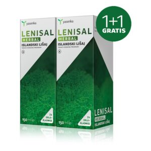 Yasenka Lenisal Herbal Islandski lišaj 1+1 Gratis