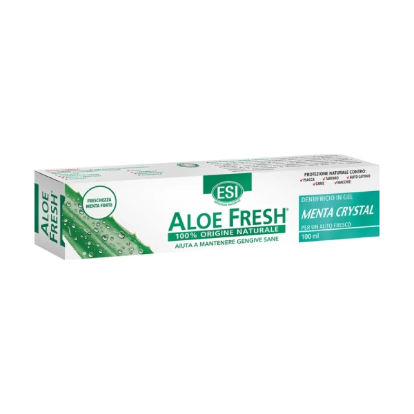 ESI Aloe Fresh® Menta Crystal zubna gel-pasta