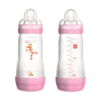 Mam bočica za bebe Easy Start Anti-colic, 320 ml roza