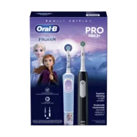 Oral-b Family Edition Pro Series 1 Black + Pro Kids 3+ Frozen 2