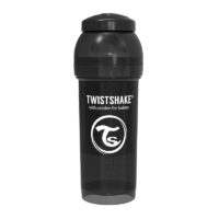 Twistshake Anti-Colic bočica za bebe 260 ml crna 1