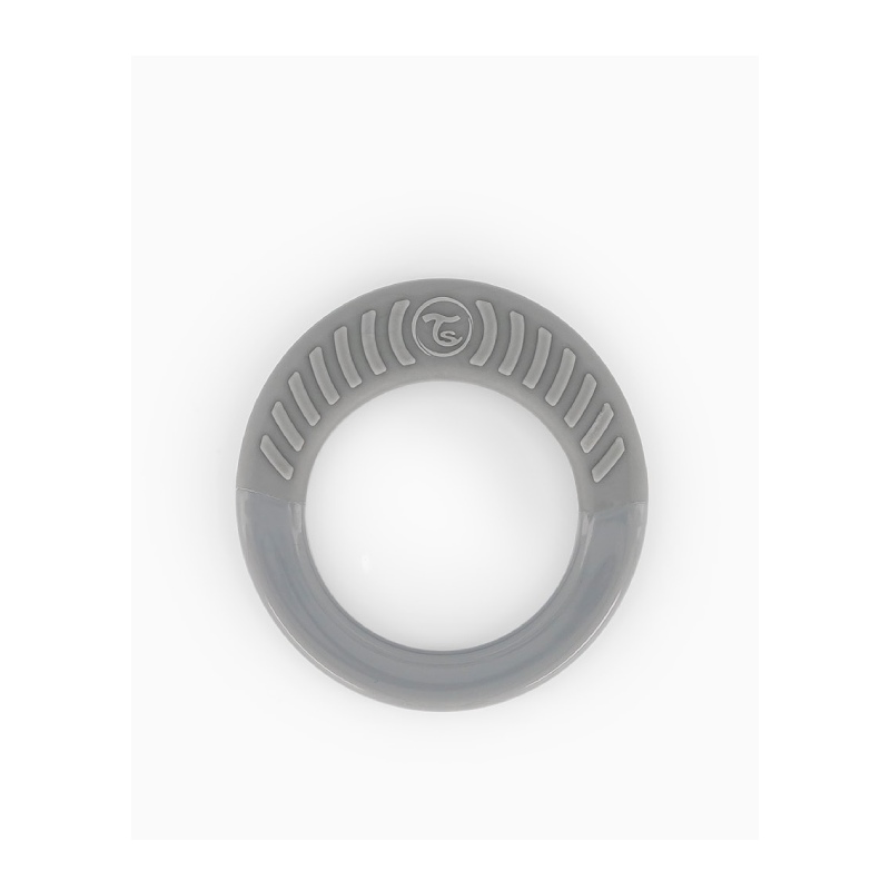 Twistshake prsten za grickanje 1+m pastel sivi