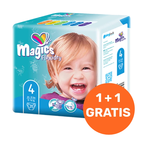 Magics pelene Flexidry Maxi 4 gratis