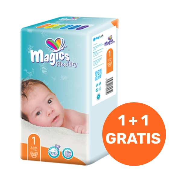 Magics pelene Flexidry Newborn 1 gratis