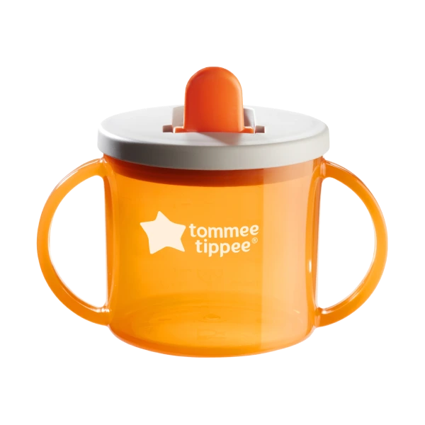 Tommee Tippee®Essential First cup šalica - 190 ml narančasta 1