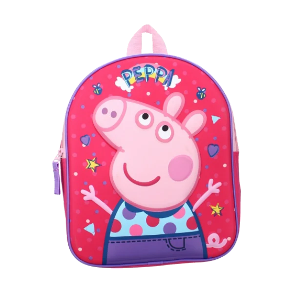 Dječji ruksak Peppa Pig Friends Around Town (3D)