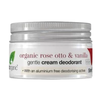 Dr.Organic ružino ulje i vanilija, dezodorans u kremi 50 ml 1