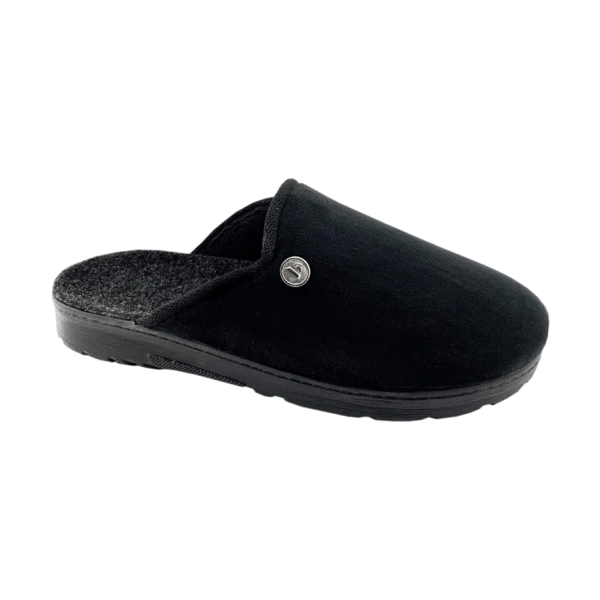 Muške kućne papuče Vesna model 211 crna