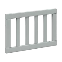 Bellamy Lotta zaštitna ogradica za krevetić 140×70 cm siva