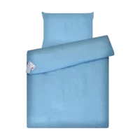Amy posteljina set 2 elementa Muslin120x60 plava