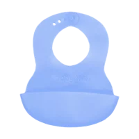 BabyOno silikonski podbradak 6 m+ plava