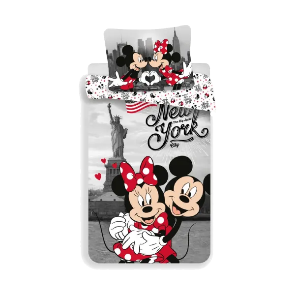 Disney Mickey i Minnie New York dječja posteljina