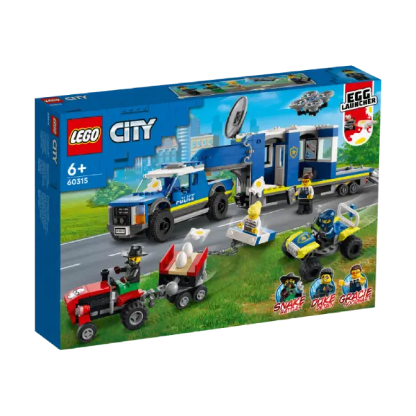 Lego® City mobilni zapovjedni policijski kamion