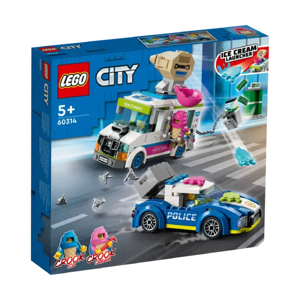 Lego® City policijska potjera za sladoledarskim kamionom