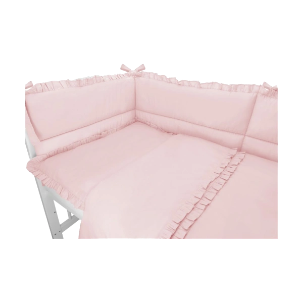 MimiNu posteljina set 5 elementa Royal 120x60 roza