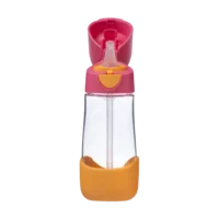 b.box Tritan™ bočica sa slamkom 450 ml crvena 1
