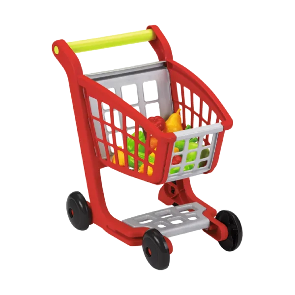 Ecoiffier dječja kolica za kupovinu s dodacima