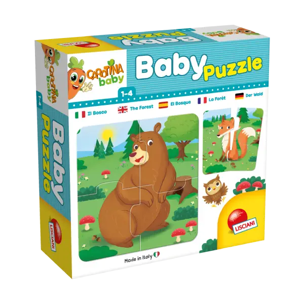 Lisciani Baby puzzle šuma