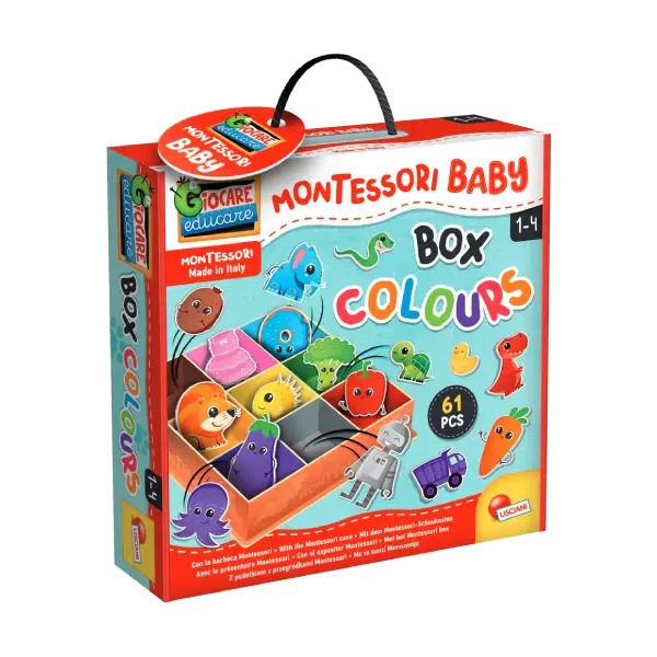 Lisciani Montessori Baby životinje i boje igra grupiranja i sortiranja