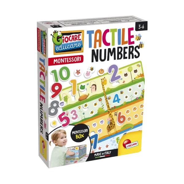 Lisciani Montessori taktilni brojevi