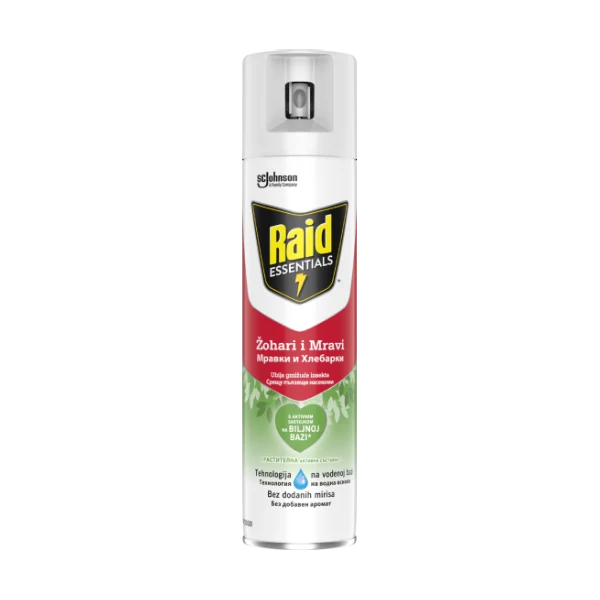 Raid® Essentials sprej protiv gmižućih insekata