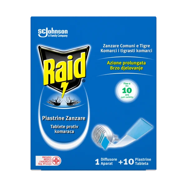 Raid® električni aparatić s laminiranim tabletama