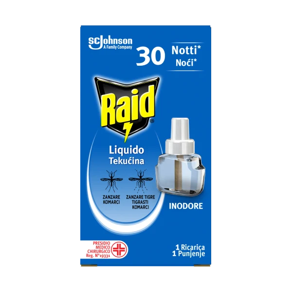 Raid® tekućina za električni aparatić 30 noći