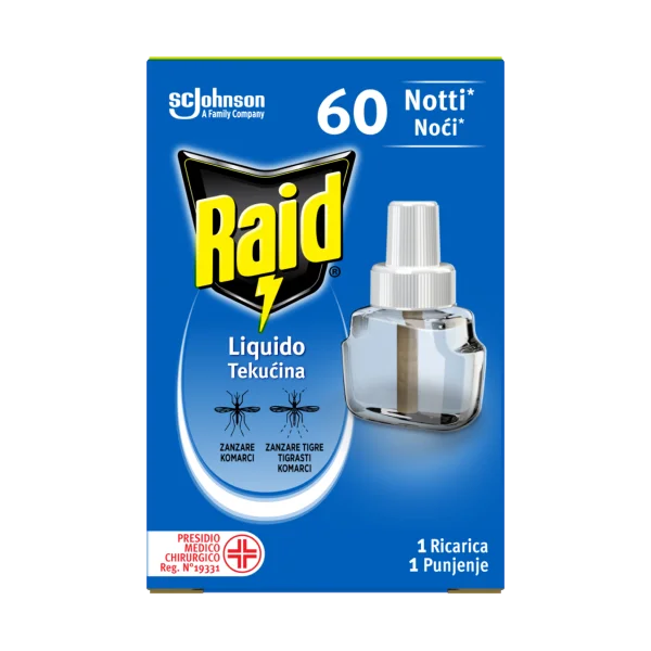 Raid® tekućina za električni aparatić 60 noći