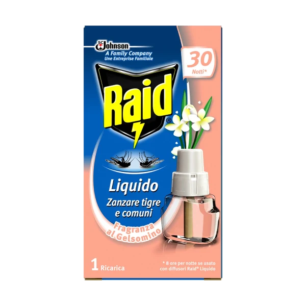 Raid® tekućina za električni aparatić miris jasmina 30 noći