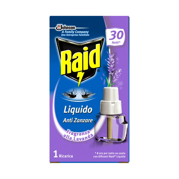Raid® tekućina za električni aparatić miris lavande 30 noći