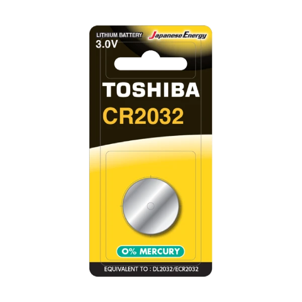 Toshiba gumbaste baterije CR2032