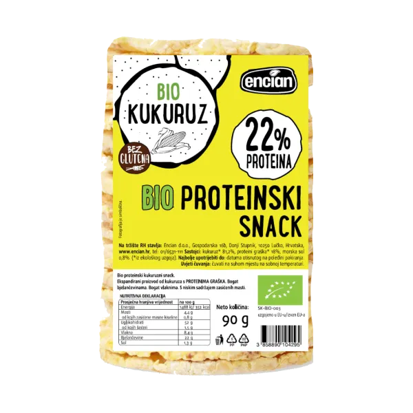 Encian BIO proteinski snack 90g