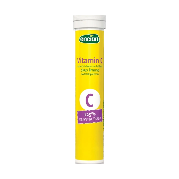 Encian Vitamin C šumeće tablete