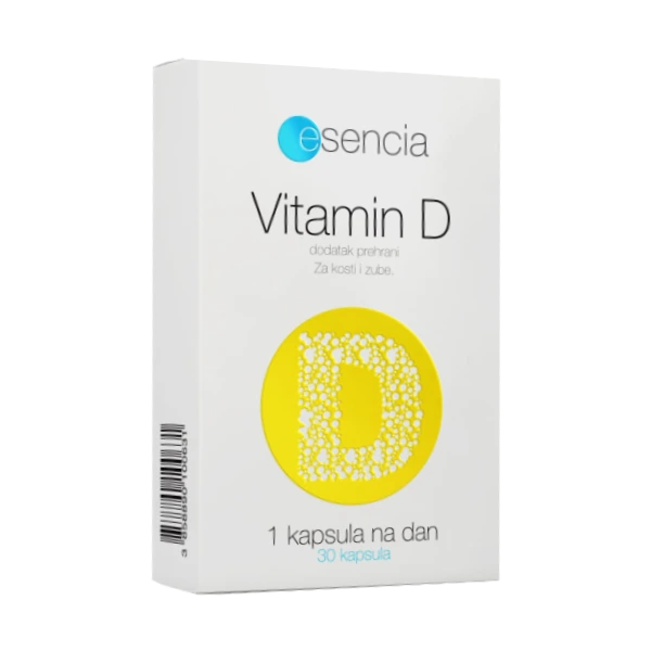 Esencia Vitamin D, 30 kapsula