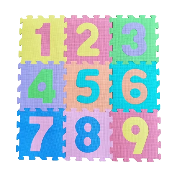 Free 2 Play slagalica brojevi od pjenastog materijala