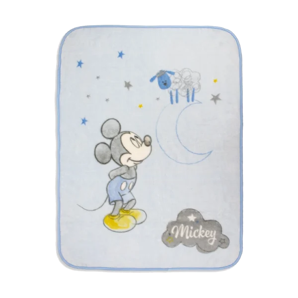 Interbaby Mickey dječja dekica plava 110x140