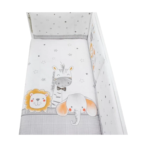 Interbaby dječja posteljina Animales + ukrasna kutija