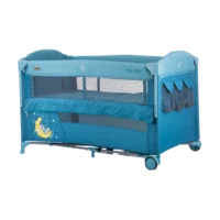 Chipolino putni krevetić s pomičnom stranicom Merida plava 1