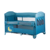 Chipolino putni krevetić s pomičnom stranicom Merida plava 2