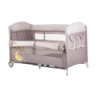 Chipolino putni krevetić s pomičnom stranicom Merida svijetlo siva 2