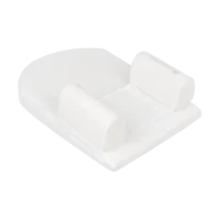 Kikka Boo potporni jastuk od memorijske pjene Airknit bijela
