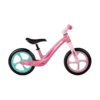 MoMi Mizo balans bicikl roza