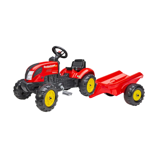 Falk traktor s prikolicom Country Farmer crvena