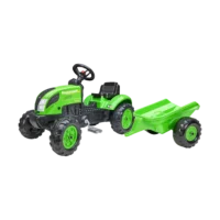 Falk traktor s prikolicom Country Farmer zelena