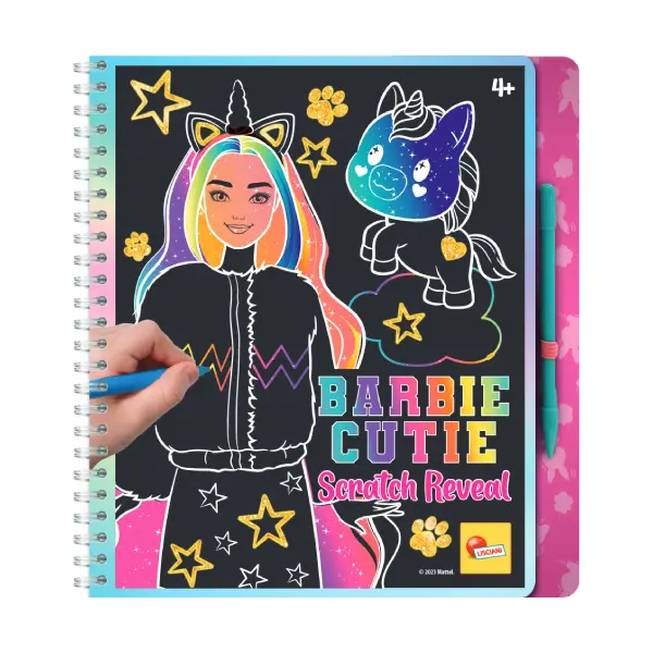Lisciani Barbie knjiga strugalica Cutie