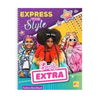 Lisciani Barbie kreativna bojanka Express your style