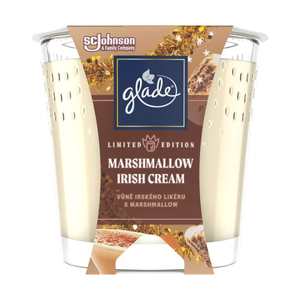 Glade® Mirisna svijeća - Marshmallow Irish Cream 129g