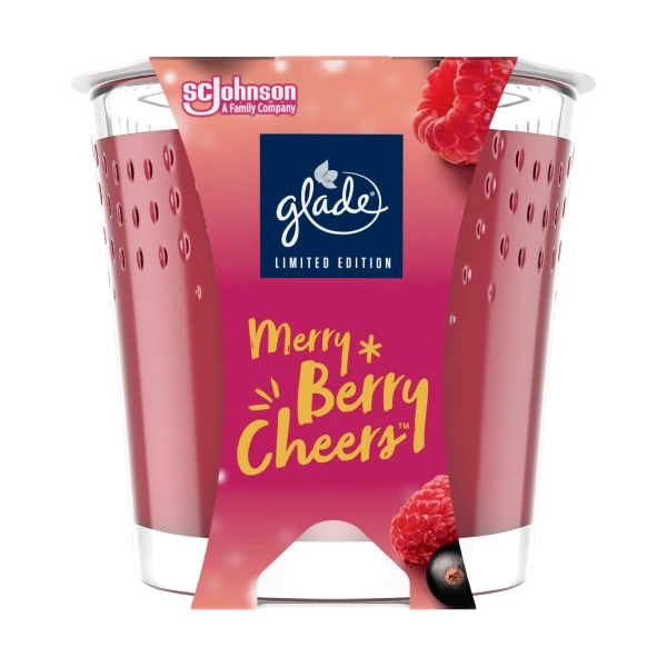 Glade® Mirisna svijeća - Merry Berry Cheers 224 g