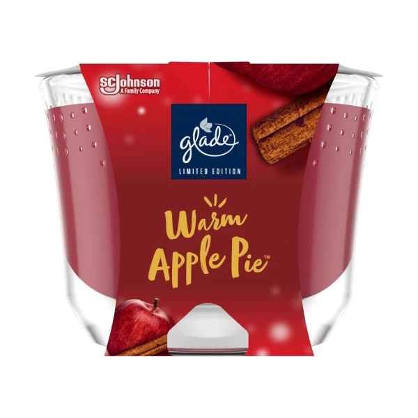 Glade® Mirisna svijeća - Warm Apple Pie 129 g